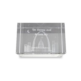 Crystal Block: St. Louis Gateway Arch