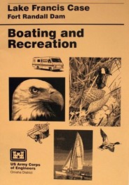 Lake Francis Case Boating and Recreation Map (1997)