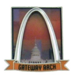 Magnet: Arch Urban Sunset