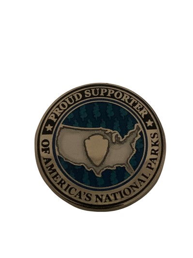 Proud Supporter of America's National Parks Pin 27601