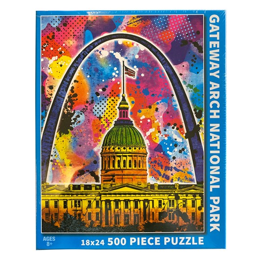 Gateway Arch Graffiti Puzzle 418