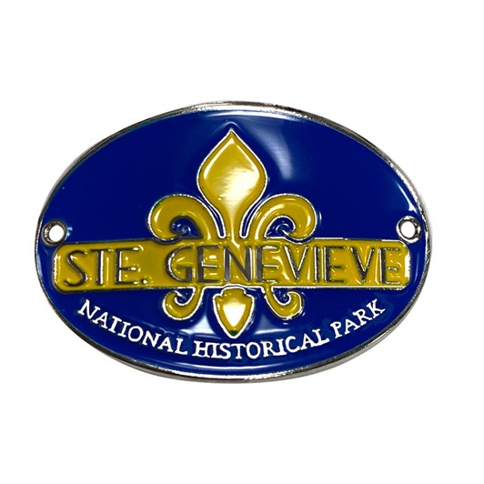 Ste. Genevieve Walking Stick Emblem 27408