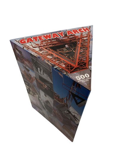 Gateway Arch Construction Double-Sided Jigsaw Puzzle 28591