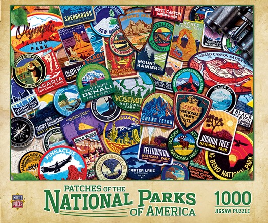 National Park Patch Jigsaw Puzzle