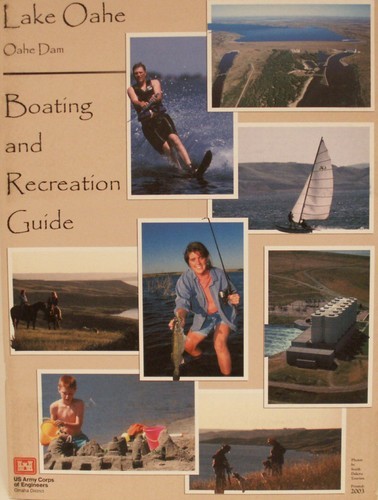 Lake Oahe Boating And Recreation Map   Lg000725 