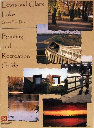 Lewis and Clark Lake Boating and Recreation Map